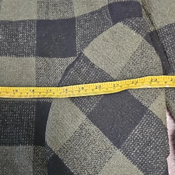 Plaid Hooded Coat with Pockets - Picture 6 of 7